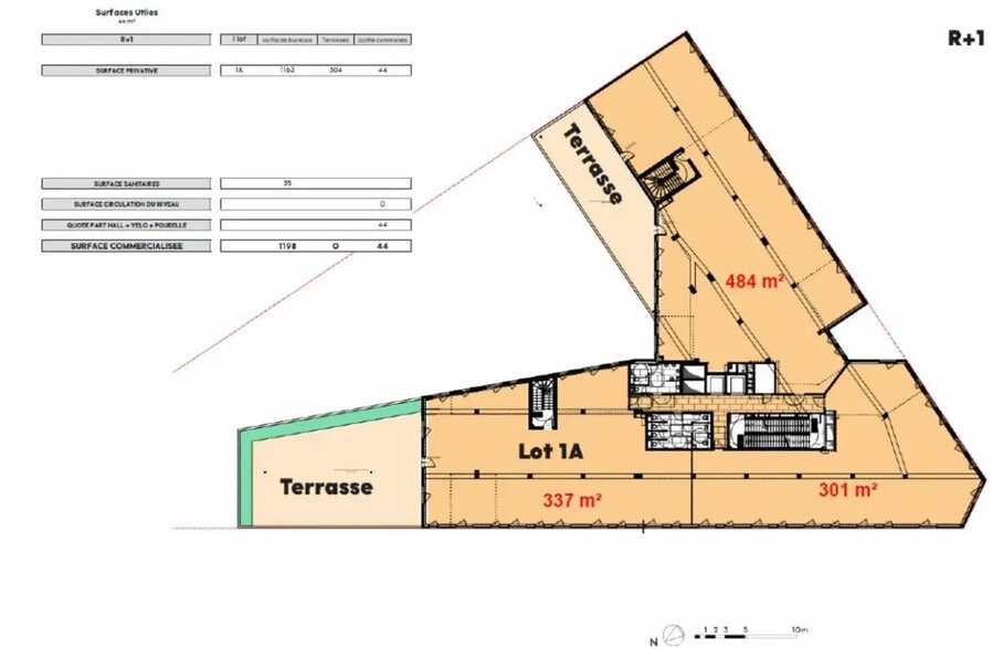 54 Avenue Rosa Parks, Lyon à louer - Plan d’étage – Image 2 sur 16