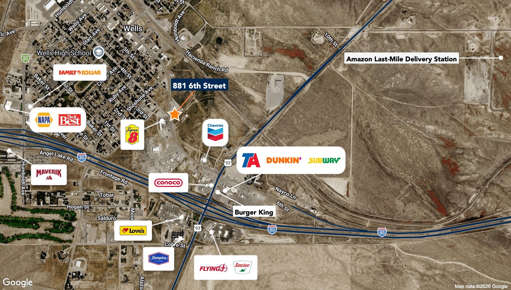881 Hwy 40 Hwy, Wells, NV à vendre Photo de l’immeuble– Image 1 sur 22