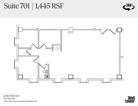 1900 Randolph Rd, Charlotte, NC à louer Plan d’étage– Image 1 sur 1