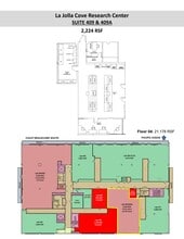 505 Coast Blvd S, La Jolla, CA à louer Plan de site– Image 1 sur 1