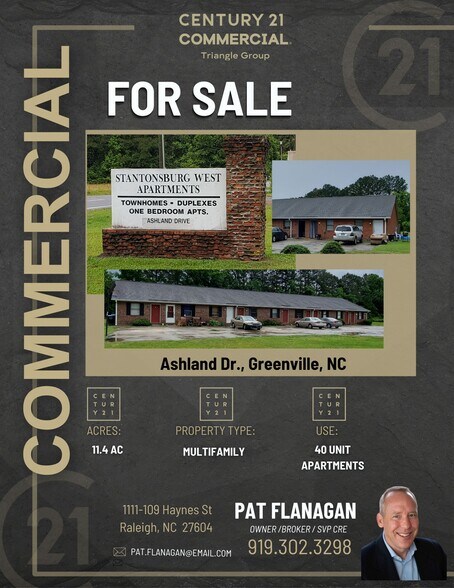 1578 Ashland Dr, Greenville, NC à vendre - Photo de l’immeuble – Image 1 sur 13