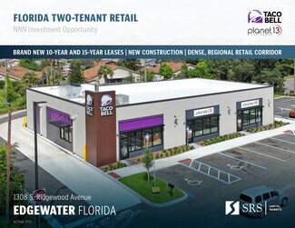 Plus de détails pour 1308 Ridgewood ave, Edgewater, FL - Local commercial à vendre