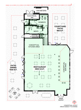 331-349 Healdsburg Ave, Healdsburg, CA à louer Plan d’étage– Image 2 sur 2