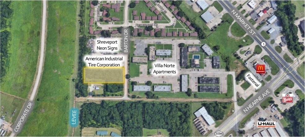 Tbd Barton Dr, Shreveport, LA à vendre - Aérien – Image 2 sur 3