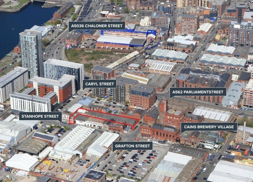 30 Grafton St, Liverpool à vendre - Aérien – Image 2 sur 4