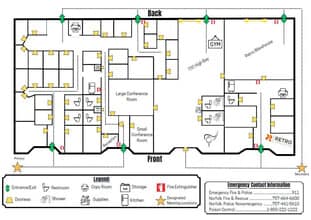 7440 Central Business Park Dr, Norfolk, VA à louer Plan d’étage– Image 1 sur 6