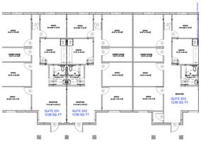 8525 N Sam Houston Pkwy E, Humble, TX à louer Plan d’étage– Image 1 sur 1