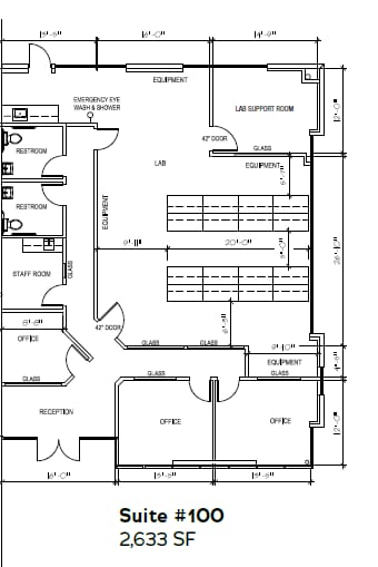 7090 Miratech Dr, San Diego, CA à louer Plan d’étage– Image 1 sur 1