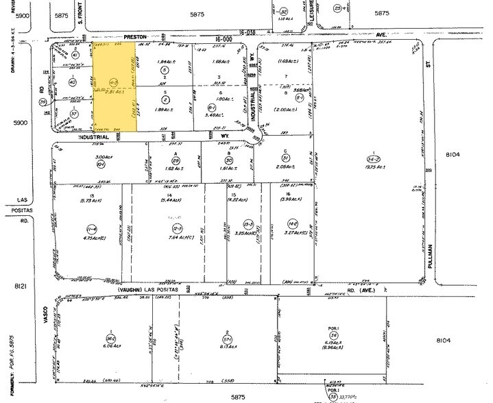 6052 Industrial Way, Livermore, CA à louer - Plan cadastral – Image 2 sur 4
