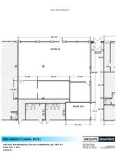 165 Boul Sainte-Madeleine, Trois-Rivières, QC à louer Plan de site– Image 1 sur 1