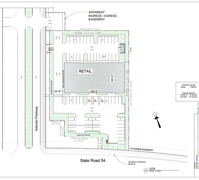 14737 State Road 54, Odessa, FL à louer - Plan de site – Image 2 sur 4