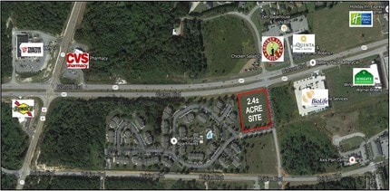 4039 Watson Blvd, Warner Robins, GA - VUE AÉRIENNE  vue de carte