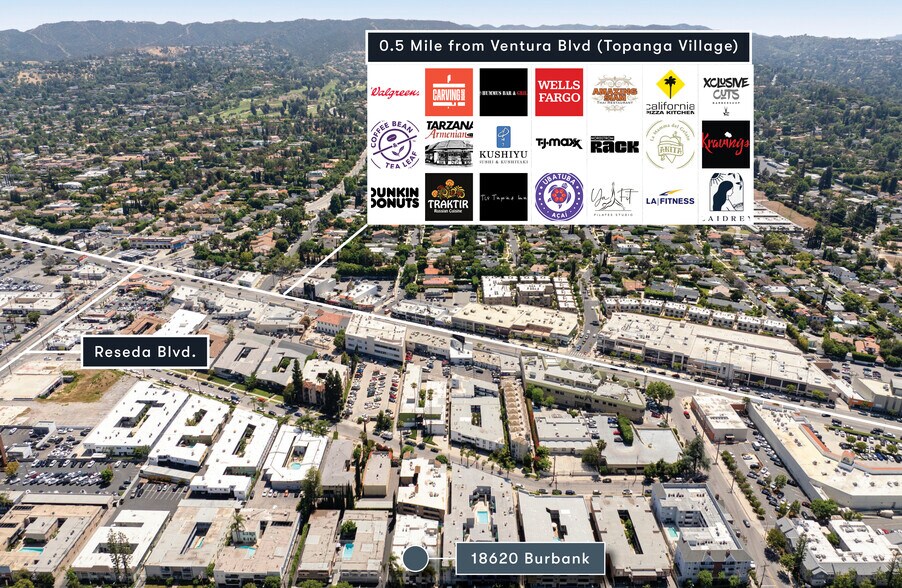 18620 Burbank Blvd, Tarzana, CA à vendre - Photo de l’immeuble – Image 3 sur 14