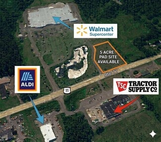 Plus de détails pour 7494 U.S. Highway 11, Potsdam, NY - Terrain à vendre