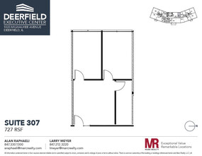 1020 Milwaukee Ave, Deerfield, IL à louer Plan d’étage– Image 1 sur 4