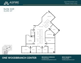 11931 Wickchester Ln, Houston, TX à louer Plan d’étage– Image 1 sur 1