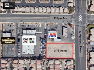 Plus de détails pour S Maryland Pkwy, Las Vegas, NV - Terrain à vendre