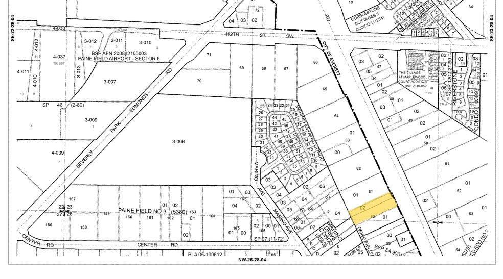 11512 Airport Rd, Everett, WA à louer - Plan cadastral – Image 2 sur 10