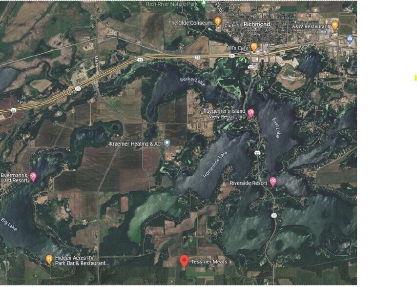 20805 Edgeton Rd, Richmond, MN à vendre - Aérien – Image 2 sur 2