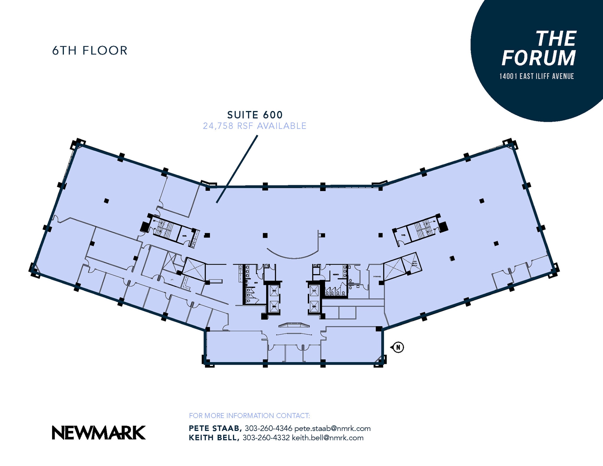 14001 E Iliff Ave, Aurora, CO à vendre Plan d’étage– Image 1 sur 1