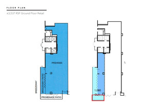 1451-1457 3rd Street Promenade, Santa Monica, CA à louer Plan d’étage– Image 2 sur 12