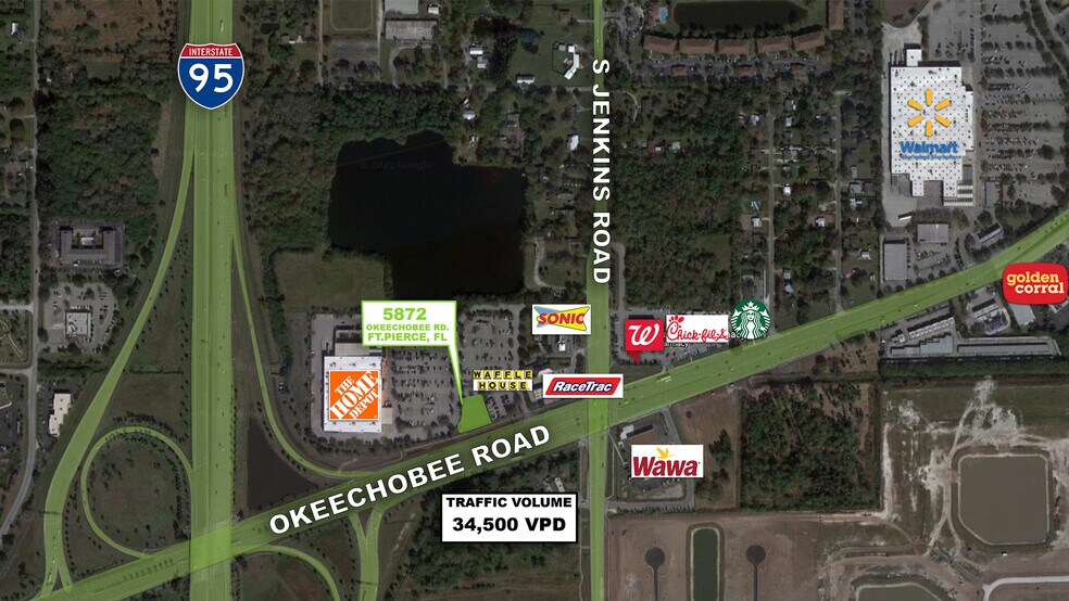5872 Okeechobee Rd, Fort Pierce, FL à louer - Photo de l’immeuble – Image 2 sur 6