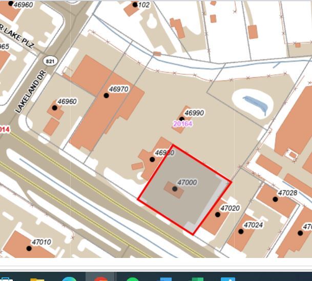 47000 Harry Byrd Hwy, Sterling, VA à louer - Plan cadastral – Image 3 sur 3