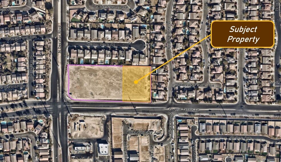 Grand Teton Drive and Decatur Blvd, North Las Vegas, NV à vendre - Photo de l’immeuble – Image 2 sur 2