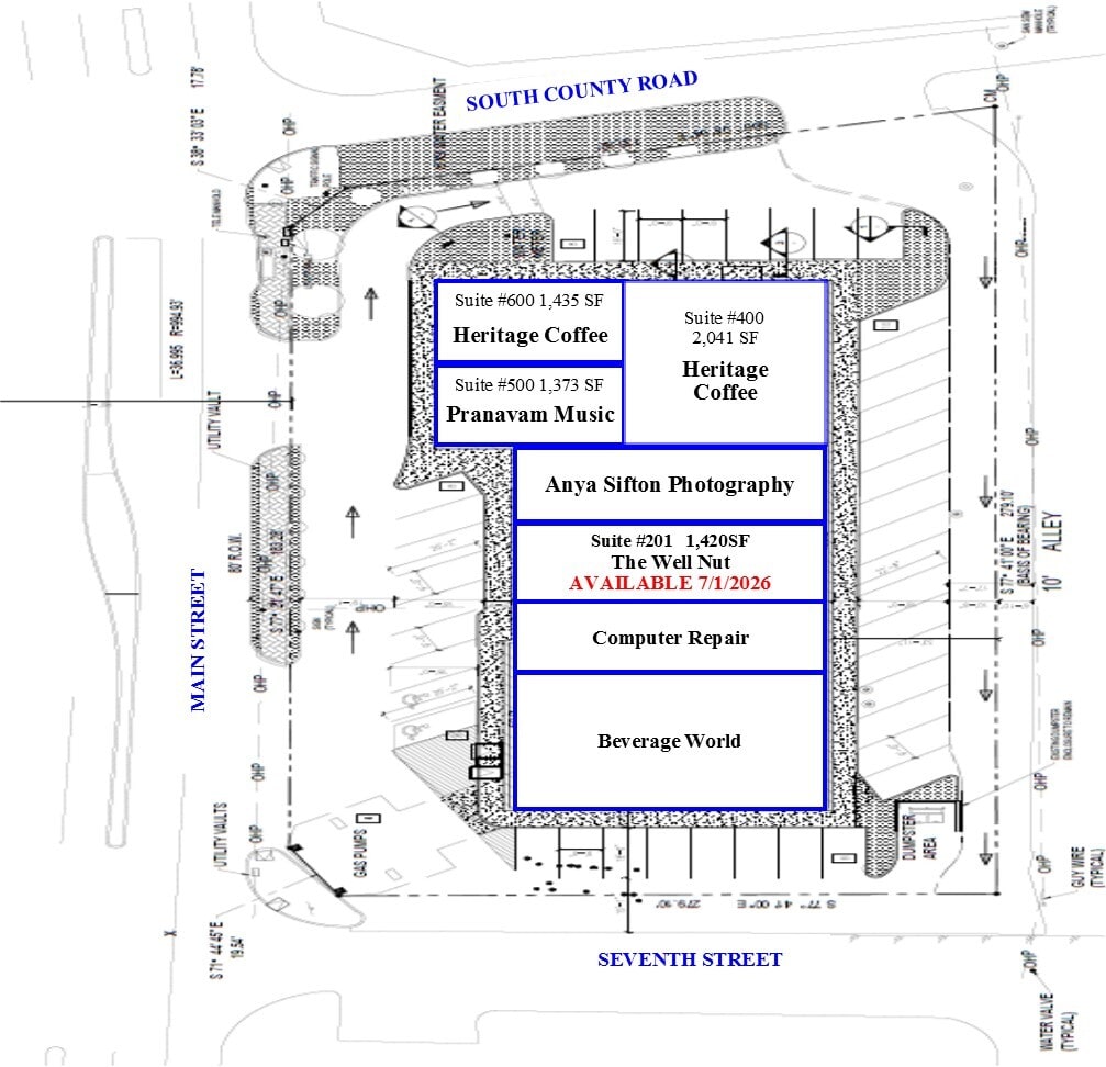 7227 W Main St, Frisco, TX à louer Plan de site– Image 1 sur 1