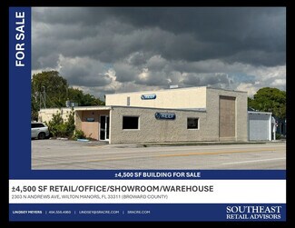 Plus de détails pour 2303 N Andrews Ave, Wilton Manors, FL - Industriel/Logistique à vendre