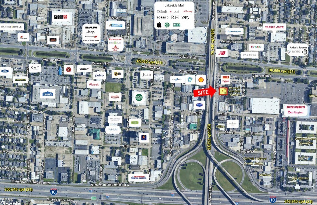 2805 N Causeway Blvd - Land Development, Metairie, LA à louer Photo principale– Image 1 sur 2