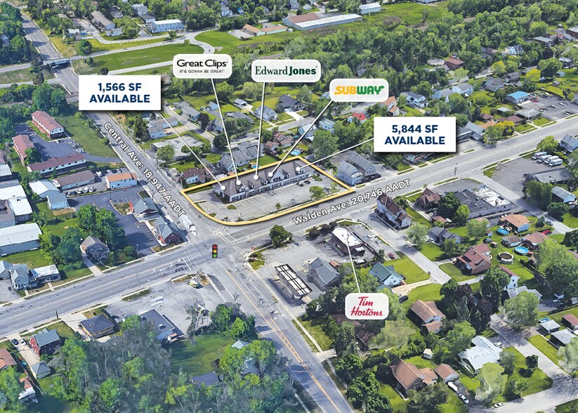 3615 Walden Ave, Lancaster, NY à louer - Aérien – Image 2 sur 4
