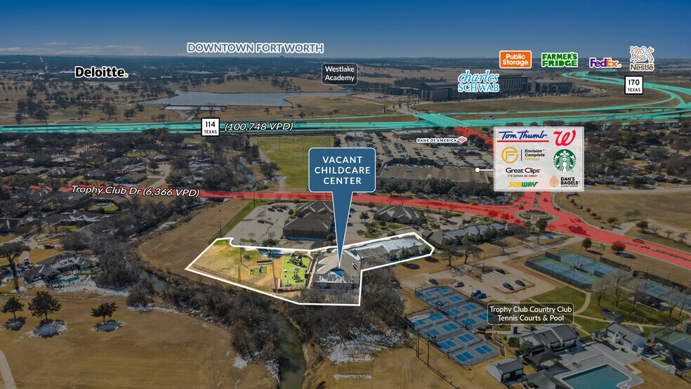 915 Trophy Club Dr, Trophy Club, TX à vendre - Photo de l’immeuble – Image 3 sur 5