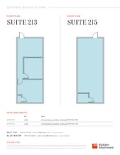 16742 Gothard St, Huntington Beach, CA à louer Plan d’étage– Image 1 sur 1