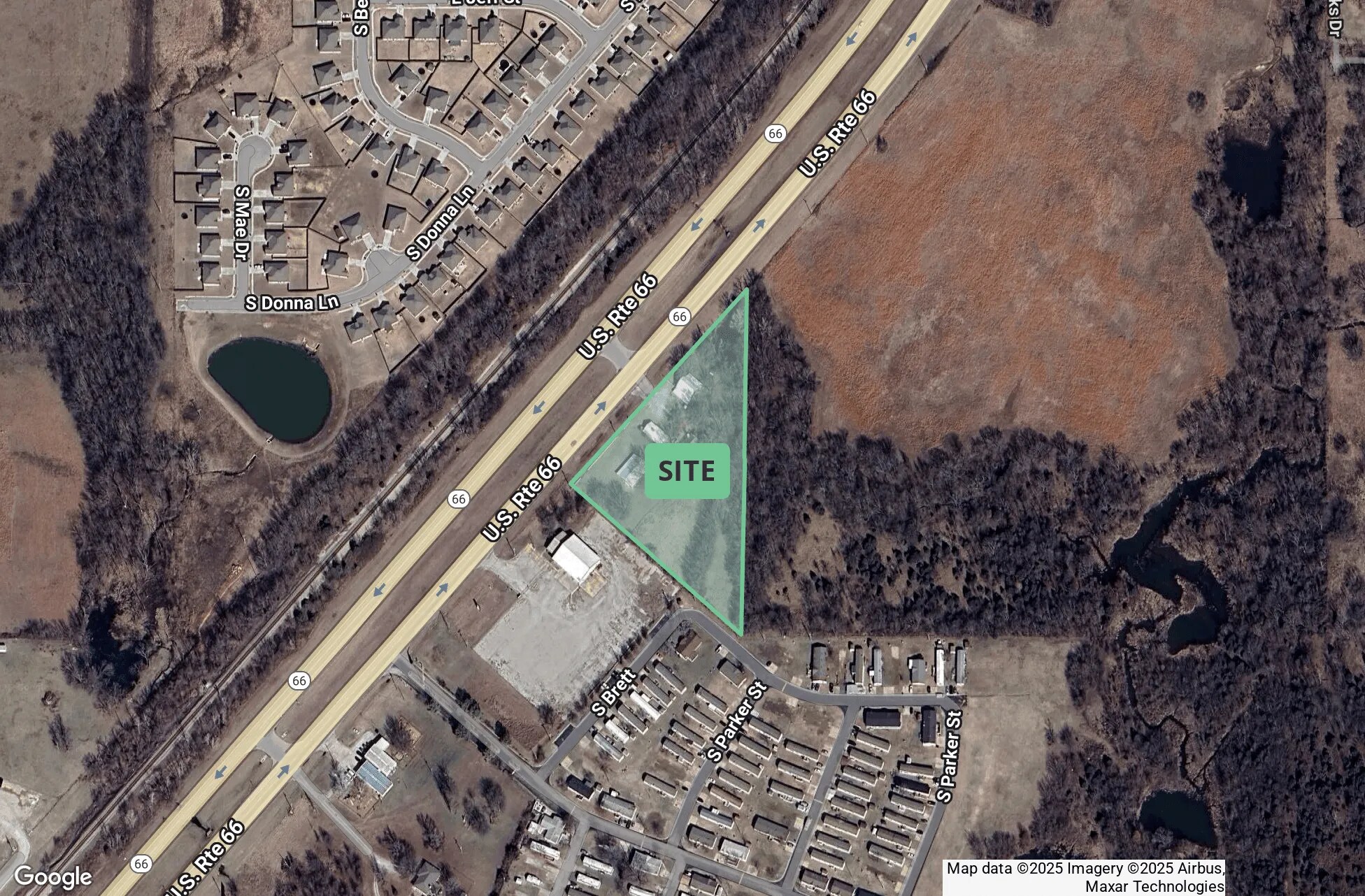 23707 S Hwy 66, Claremore, OK à vendre Plan de site– Image 1 sur 2