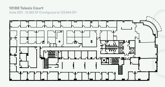 10188 Telesis Ct, San Diego, CA à louer Plan d’étage– Image 1 sur 1