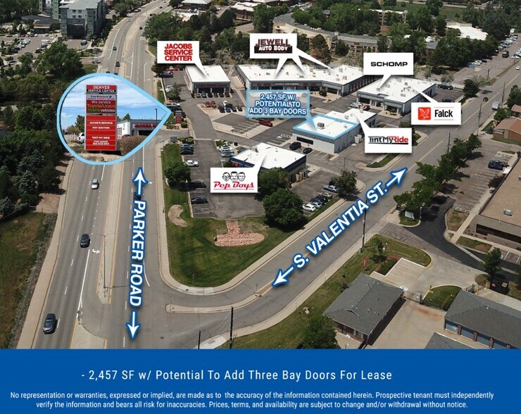 1310-1390 S Parker Rd, Denver, CO à louer - Photo de l’immeuble – Image 3 sur 3