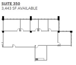 1111 Plaza Dr, Schaumburg, IL à louer Plan d’étage– Image 1 sur 2