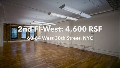 60-64 W 38th St, New York, NY à louer - Vidéo sur l’annonce professionnelle