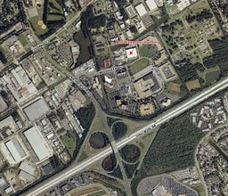 804 Greenbrier Cir, Chesapeake, VA - VUE AÉRIENNE vue de carte