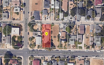 308 Florida St, Vallejo, CA - Vue aérienne vue de carte