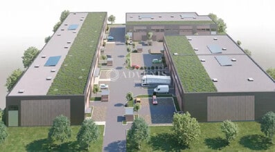 Trappes, YVE - VUE AÉRIENNE vue de carte