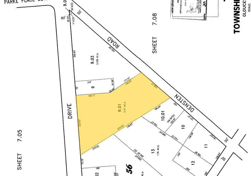 646 Delsea Dr, Sewell, NJ à louer - Plan cadastral – Image 2 sur 20