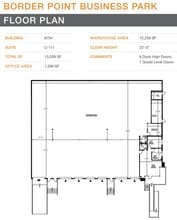 6774 Calle De Linea, San Diego, CA à louer Plan d’étage– Image 2 sur 2