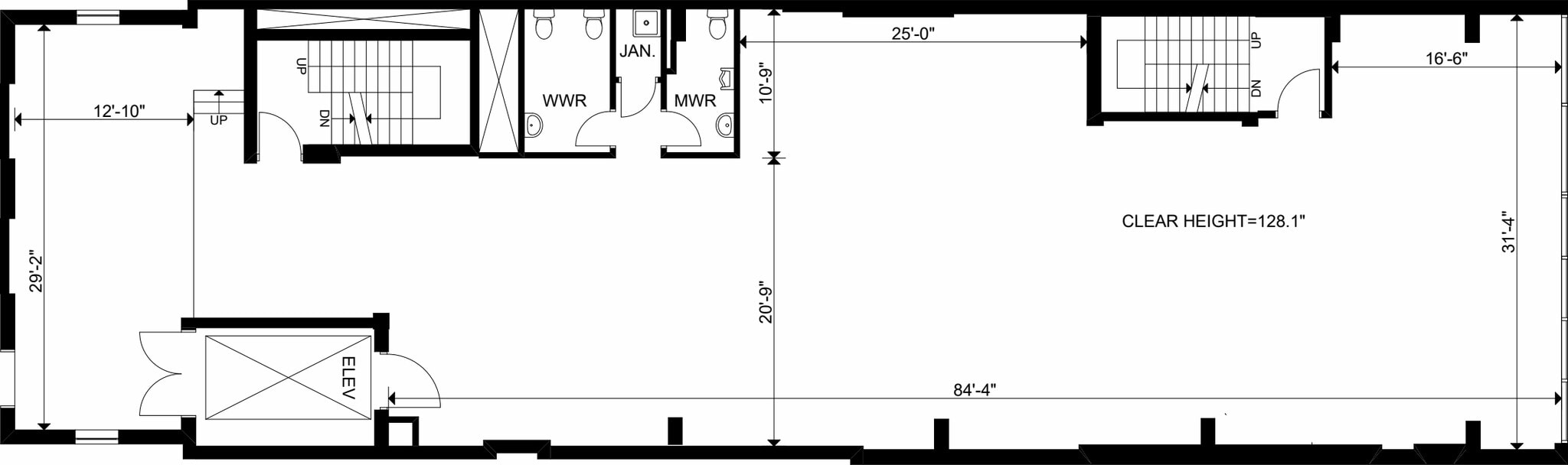 501 Queen St W, Toronto, ON à louer Plan d’étage– Image 1 sur 17