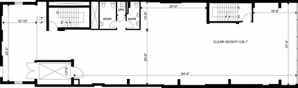501 Queen St W, Toronto, ON à louer Plan d’étage– Image 1 sur 17