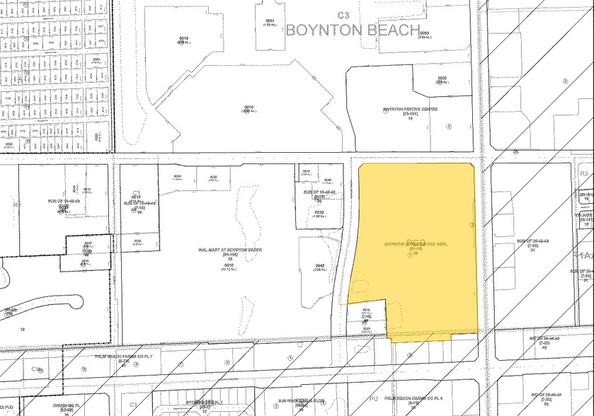 333-399 N Congress Ave, Boynton Beach, FL à louer - Plan cadastral – Image 2 sur 8