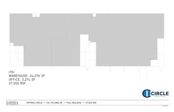 1701-1761 McCoba Dr SE, Smyrna, GA à louer Plan de site– Image 1 sur 1