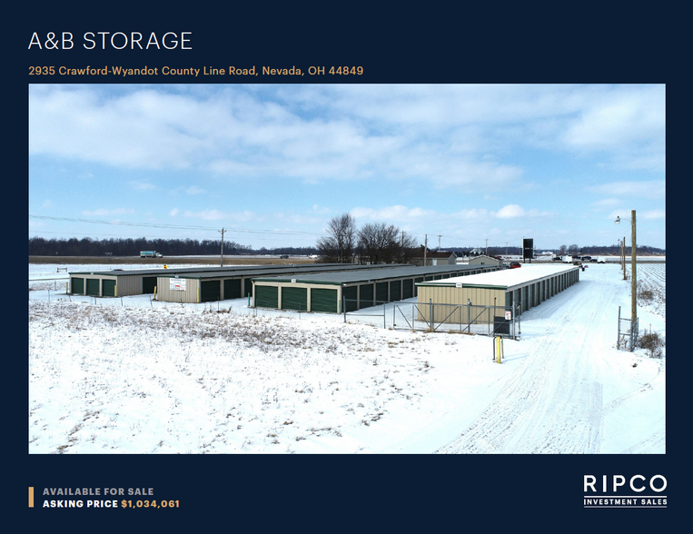 2935 Crawford Wyandot Rd, Nevada, OH à vendre - Photo principale – Image 1 sur 8