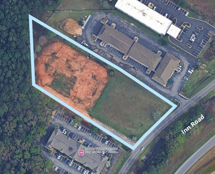 5480 Inn Rd, Mobile, AL à vendre - Aérien – Image 2 sur 3